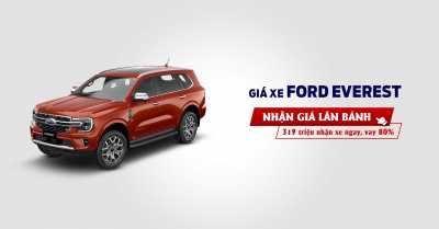 Giá lăn bánh Ford Everest 2024 - SUV 7 chỗ thế hệ mới - Cập nhật tháng 12/2024